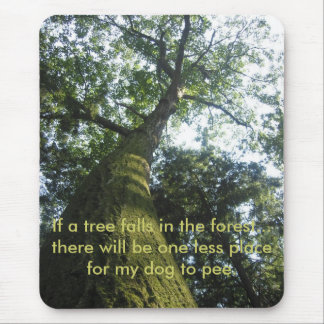 Moss-covered Tree Mousepad