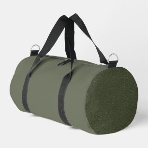 Moss Duffel with Textured Side Panels Bag (Custom)
