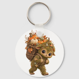 Moss Forest Sprite ornament Key Ring