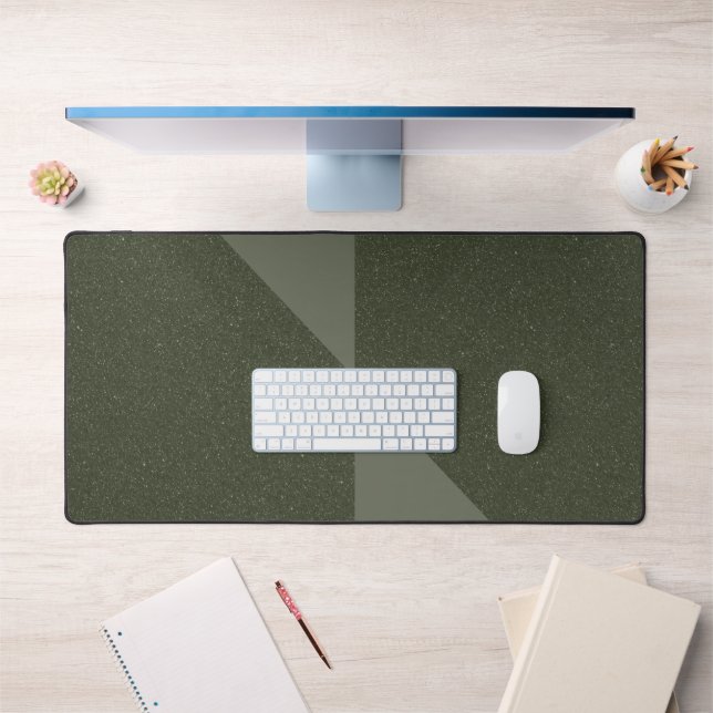 Moss Green Angled Panel Desk Mat – Customisable (Office 1)