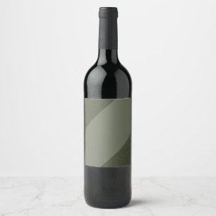 Moss Green Beverage Label Set
