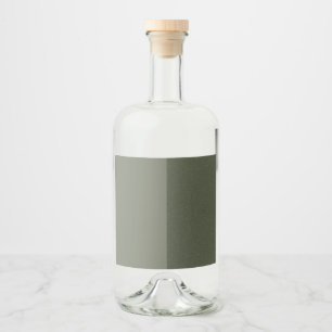 Moss Green Bottle Label –Noise Texture Bottom Half