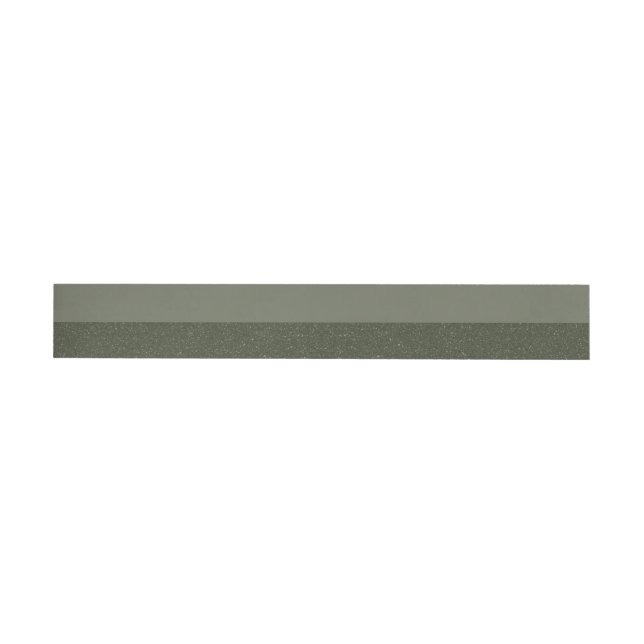 Moss Green Bottom Fade Wrap Label – Customisable (Individual)
