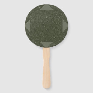 Moss Green Corner Accent Custom Fans