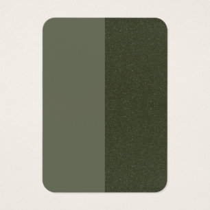 Moss Green Dual-Finish Bulk Profile Cards (Custom)