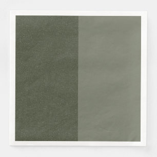 Moss Green Dual Texture Party Napkin – Customise