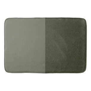 Moss Green Dual-Tone Bath Mat – Customisable