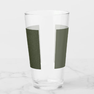 Moss Green Dual-Tone Pint Glass
