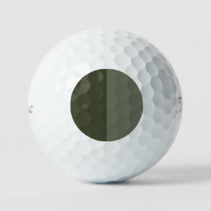 Moss Green Duo Design Golf Ball – Customisable
