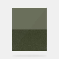 Moss Green Duo Panel Acrylic Sign – Customisable