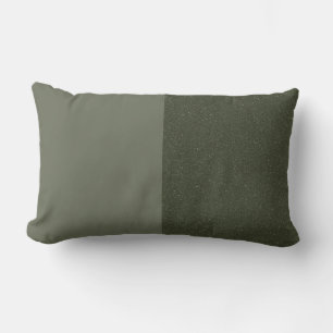 Moss Green Duo Pillow – Customizable Accent