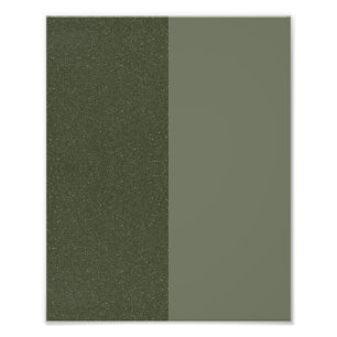 Moss Green Duo Texture Wall Print – Customise