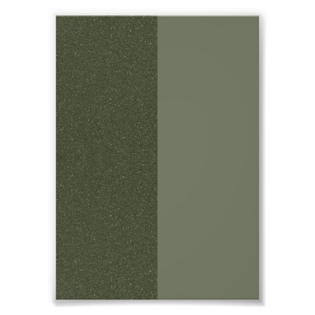 Moss Green Duo-Tone Photo Enlargement – Customise (Front)