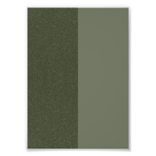 Moss Green Duo-Tone Photo Enlargement – Customise Print