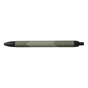 Moss Green Geometric Custom Pen