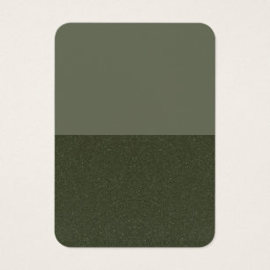 Moss Green Matte & Textured Bulk Profile Cards