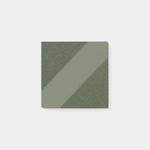 Moss Green Modern Custom Sticky Notes