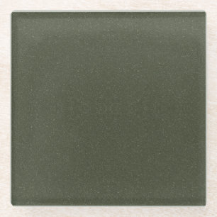 Moss Green Noise Effect Coaster – Custom