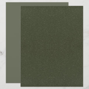 Moss Green Noise Effect Letterhead – Customisable