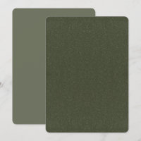 Moss Green Noise Flat Save The Date – Customisable