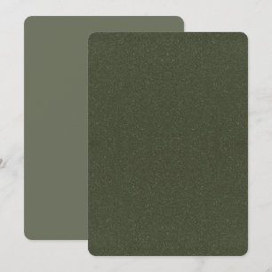 Moss Green Noise Flat Save The Date – Customisable