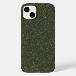 Moss Green Noise iPhone 14 Plus Case – Customise