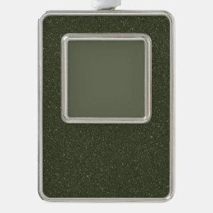 Moss Green Ornament with Photo Frame – Customise