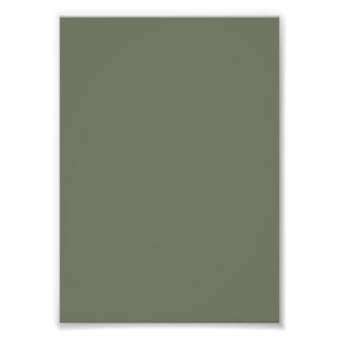 Moss Green Photo Enlargement Print – Customisable