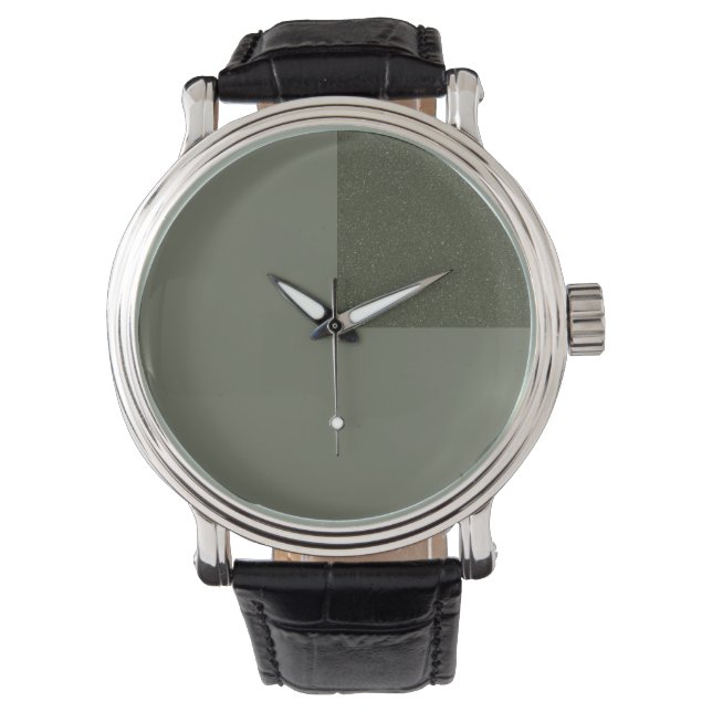 Moss Green Quarter Watch – Custom Face eWatch (Front)
