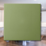 Moss Green Solid Colour | Classic | Elegant Tile<br><div class="desc">Moss Green Solid Colour | Classic | Elegant | Trendy | Stylish | Gift</div>