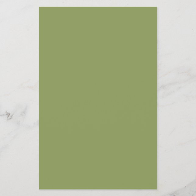 Moss Green Solid Colour Flyer (Front)