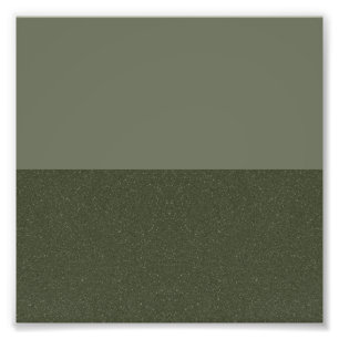 Moss Green Split Custom Photo Enlargement Print
