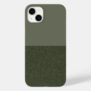 Moss Green Split iPhone 14 Plus Case – Customize