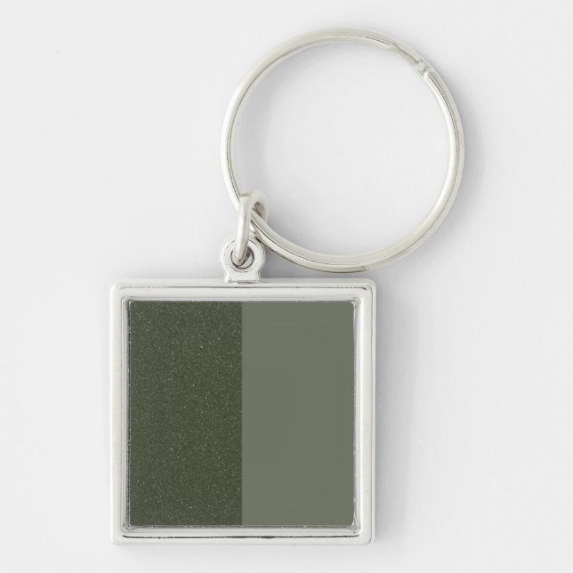 Moss Green Split Keychain – Custom Bulk Gift (Front)