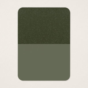 Moss Green Split Matte & Textured Cards (Custom)