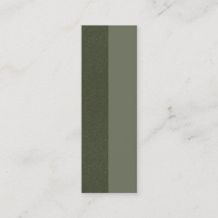 Moss Green Split Texture Business Card – Customise