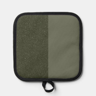 Moss Green Split Texture Pot Holder – Customisable