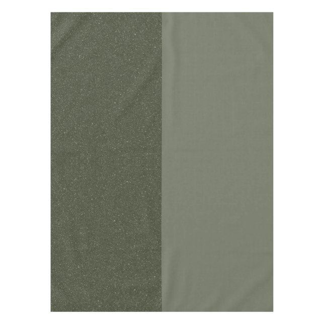 Moss Green Split Texture Tablecloth – Customisable (Front)