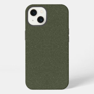 Moss Green Texture iPhone 13 Case – Customisable