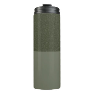 Moss Green Textured Split Tumbler – Customisable