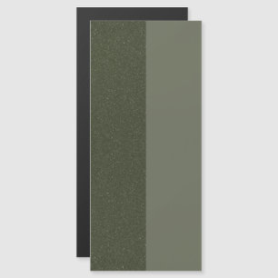 Moss Green Two-Tone Magnetic Card – Customisable
