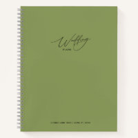 Moss Green Wedding Plans