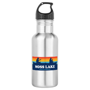 Moss Lake North Carolina Canoe 532 Ml Water Bottle