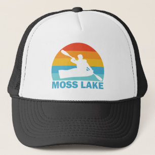 Moss Lake North Carolina Kayak Trucker Hat