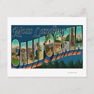 Moss Landing, California - Large Letter Scenes Postcard