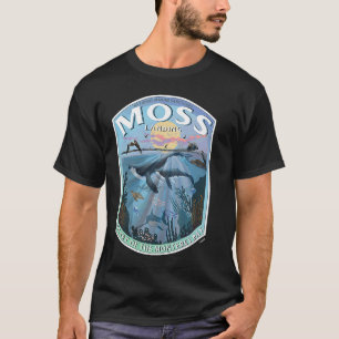 Moss Landing California Monterey Heart of the Bay T-Shirt