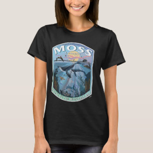 Moss Landing California Monterey Heart of the Bay T-Shirt