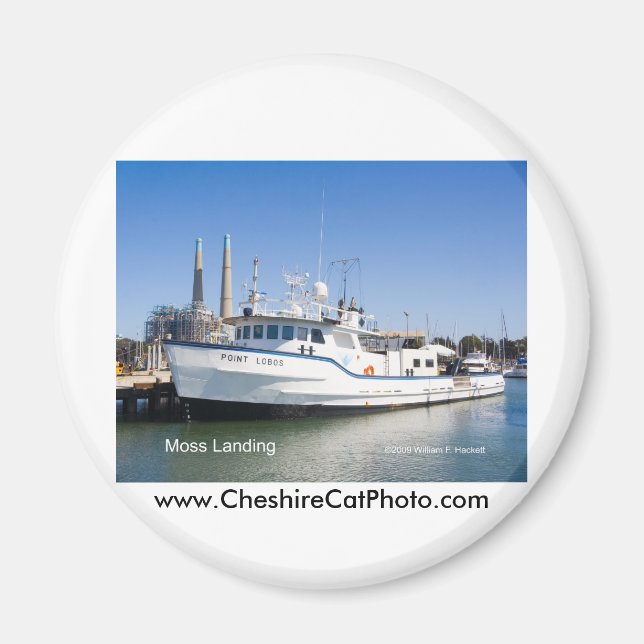 Moss Landing California Products Magnet (Front)