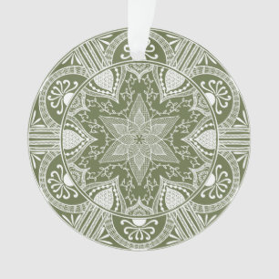 Moss Mandala Ornament