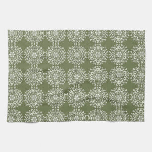 Moss Mandala Tea Towel